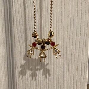 EUC Nordstrom Birthstone Kids necklace